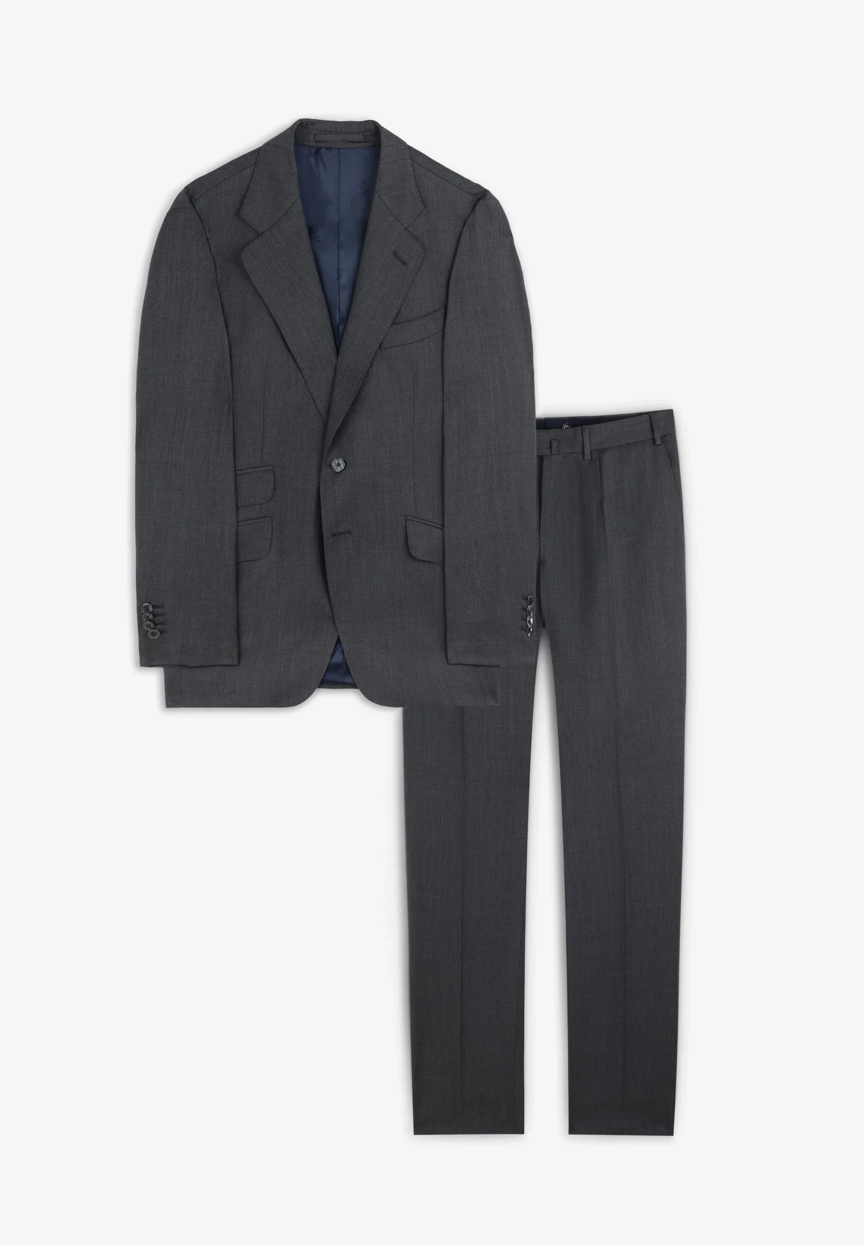 TRAJE LANA GRIS - Imagen 6